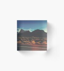 Canyons Acrylic Block