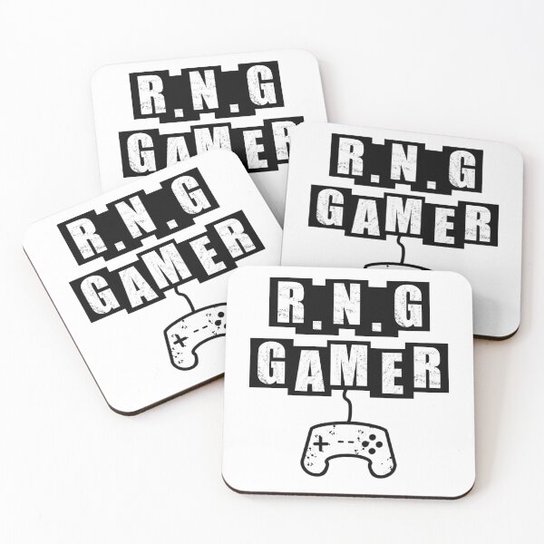 Item preview, RNG Gamer - White designed and sold by BusyMonkeys.