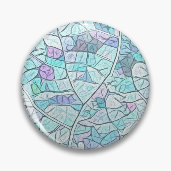 Item preview, Simplistic leaf structure pattern - graphic pastel art designed and sold by SulkaCreative.