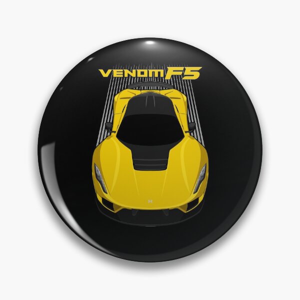 Item preview, Hennessey Venom F5 - Yellow designed and sold by V8social.