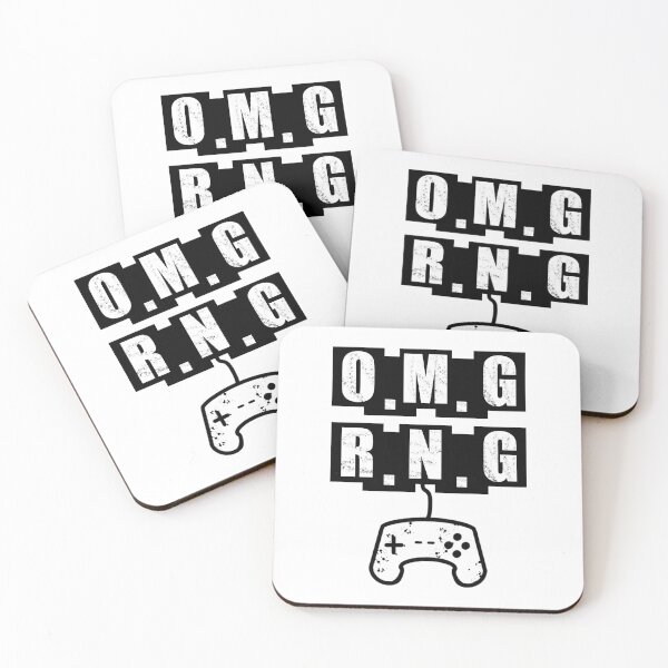 Item preview, OMG RNG Player - White designed and sold by BusyMonkeys.