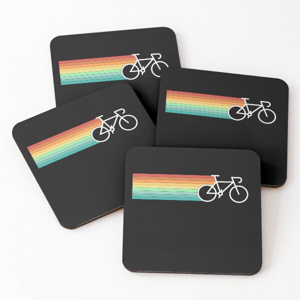 Item preview, Vintage Bicycle Retro Rainbow designed and sold by ZEROXCOOL.