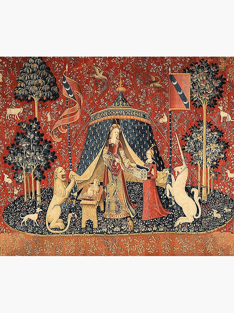The Lady and the Unicorn: La Dame à la licorne by epitomegirl
