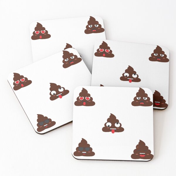 Item preview, funny poop cartoon expressions hilarious designs designed and sold by AnujShah7.