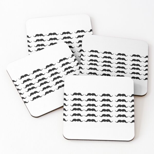 Item preview, MUSTACHE PATTERN designed and sold by FLASHOP.