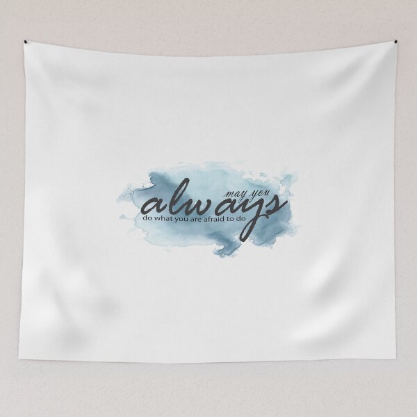 Item preview, May You Always Do What You Are Afraid To Do designed and sold by ikrame-shop.