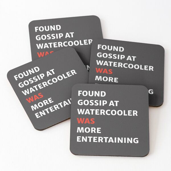 Item preview, Found Gossip at Watercooler was More Entertaining  designed and sold by RadhaWords.