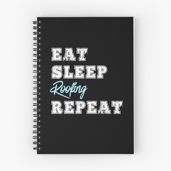 Item preview, Funny Roofer Gift Eat Sleep Roofing Repeat Contractor Fix Roof designed and sold by carlhunt99.