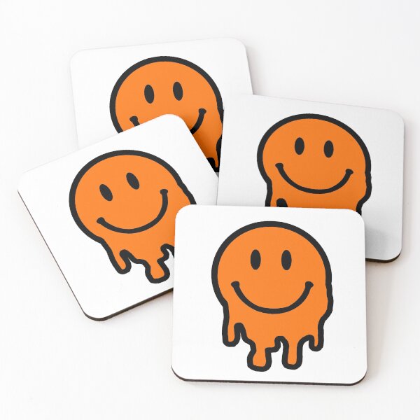 Item preview, Bright Orange Drippy Smile designed and sold by solarsquidd.
