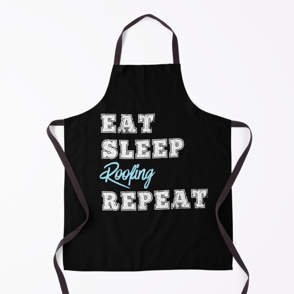Item preview, Funny Roofer Gift Eat Sleep Roofing Repeat Contractor Fix Roof designed and sold by carlhunt99.