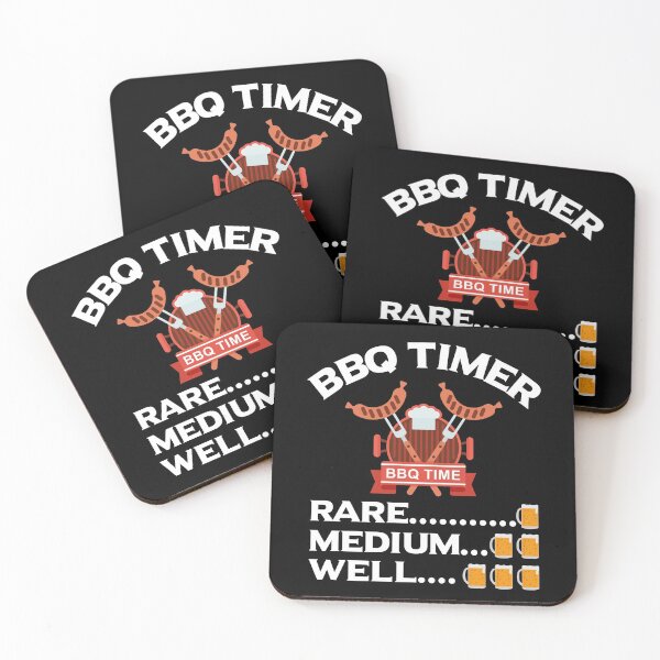 Item preview, BBQ Timer Funny Grilling Barbecue Beer Humor designed and sold by Web CreationsNL.