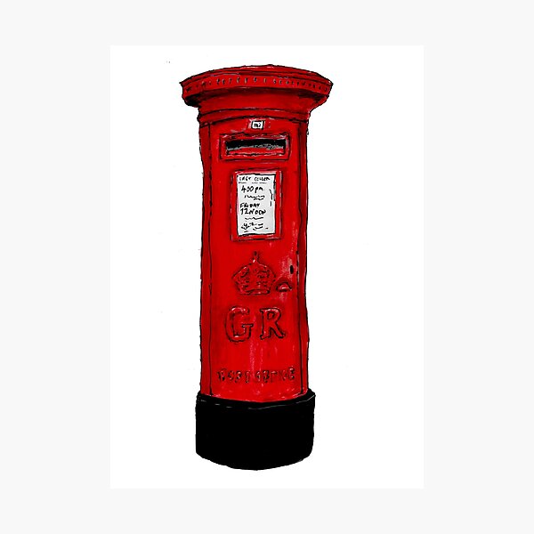 Drawing Red Postbox Illustration PNG Images | PSD Free Download - Pikbest