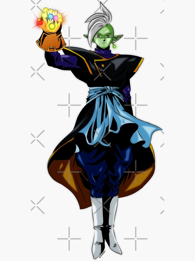 Dragon Ball Supreme Kai Zamasu Dope Style Baseball Jersey