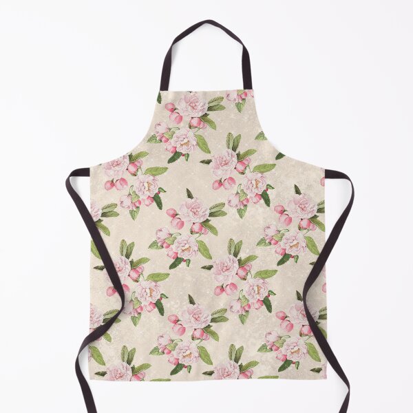 Item preview, Shabby Chic Pink Florals in Beige Background designed and sold by NocturnalEngg.