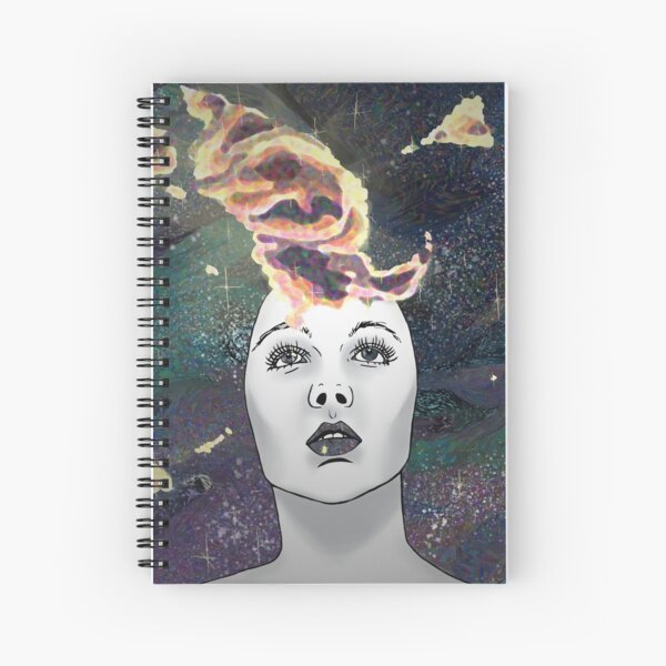 A Stellular Frame of Mind Spiral Notebook