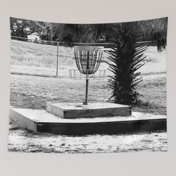 Item preview, Disc Golf Basket Raised Loyce Park Polk County Florida designed and sold by DiscGolfTees.