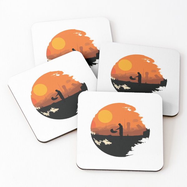 Item preview, MANDO Sunset Silhouette This Is The Way designed and sold by TAWFIKATZ.