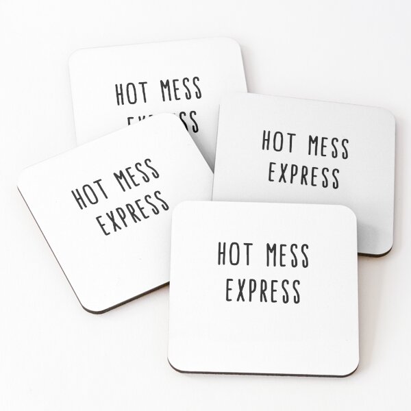 Item preview, HOT MESS EXPRESS Funny Text Based Organization and Appearance Humor designed and sold by ZEROXCOOL.