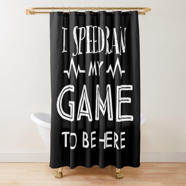 Item preview, Speedrunning life designed and sold by Zilch-o.