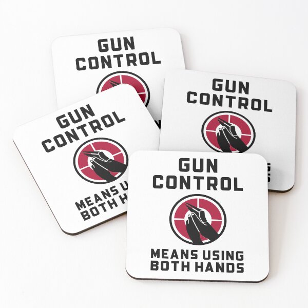 Item preview, Gun Control Means Using Both Hands Gun Owner designed and sold by OldCamp.