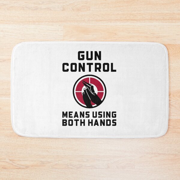 Item preview, Gun Control Means Using Both Hands Gun Owner designed and sold by OldCamp.