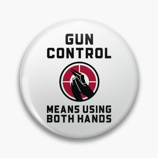 Item preview, Gun Control Means Using Both Hands Gun Owner designed and sold by OldCamp.