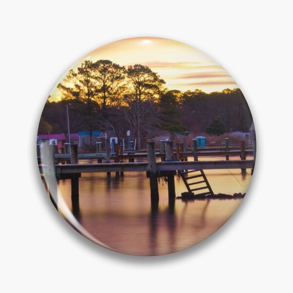 Item preview, Chester River Boat Pier Sunrise designed and sold by Joy Goldman.