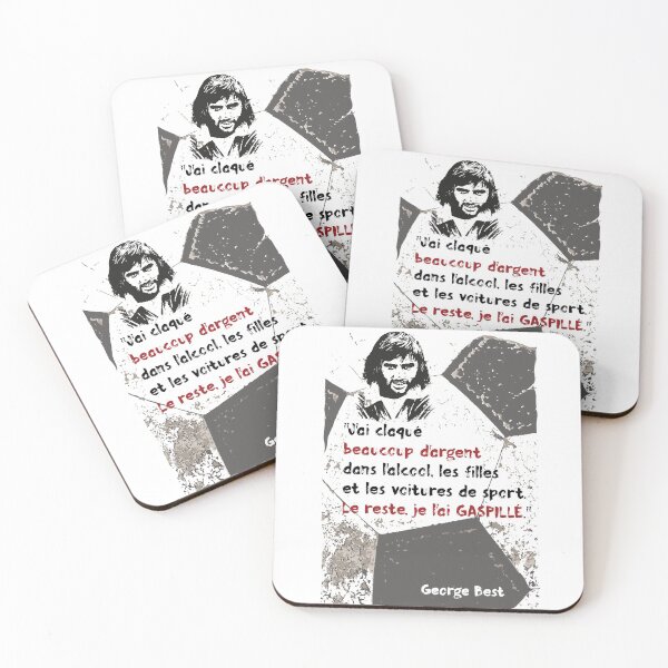Item preview, George Best Quote "I slammed a lot ..." V2 designed and sold by Frangotier.