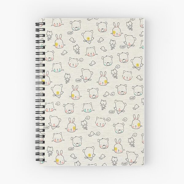 Item preview, Baby Animals Cotton Jersey - offwhite / anthracite designed and sold by jwebmarket.