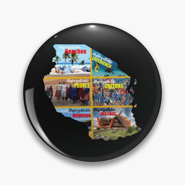 Item preview, Tanzania map designed and sold by maarifa.