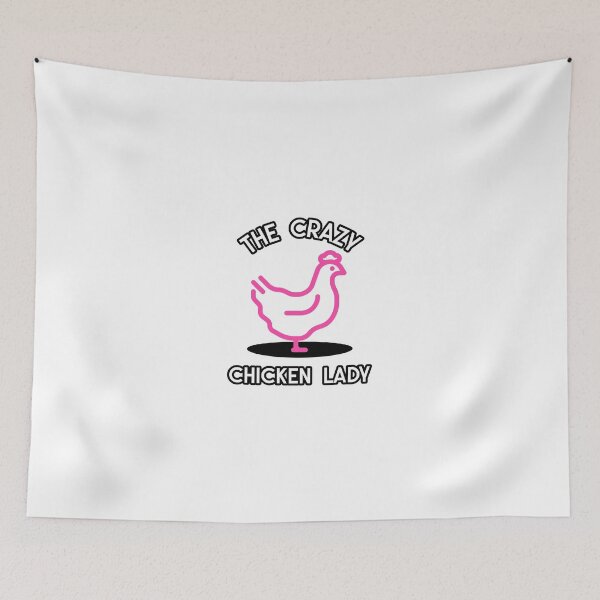 Item preview, Crazy Chicken Lady designed and sold by katiekendall.