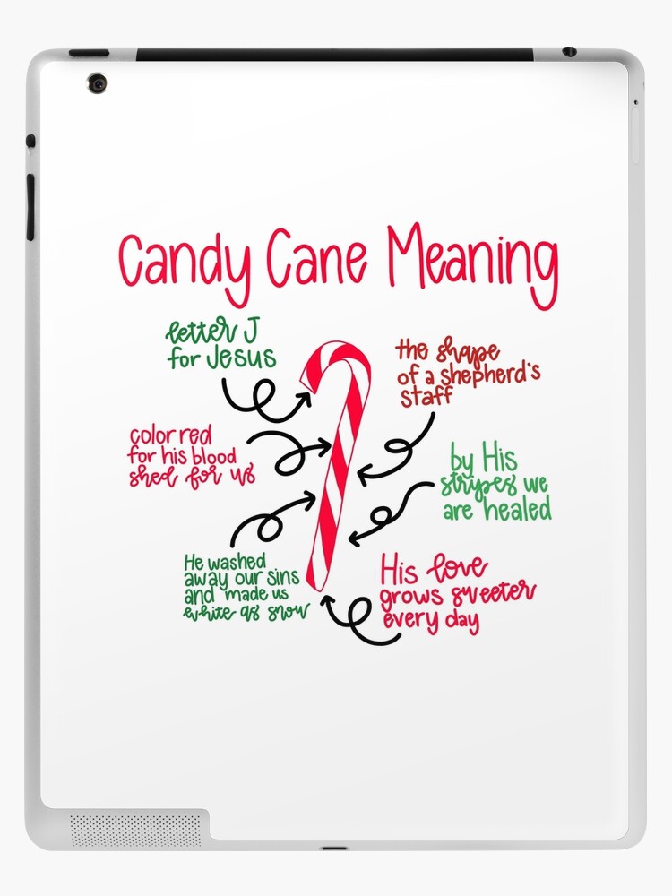 Candy Cane Meaning | iPad Case & Skin