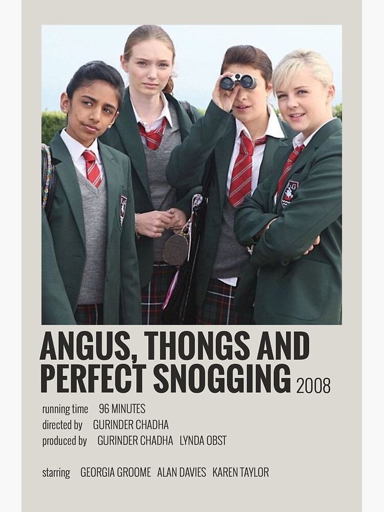 angus snogging book