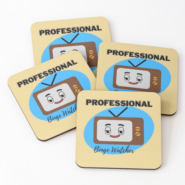 Item preview, Professional Binge Watcher designed and sold by ClearThoughts.