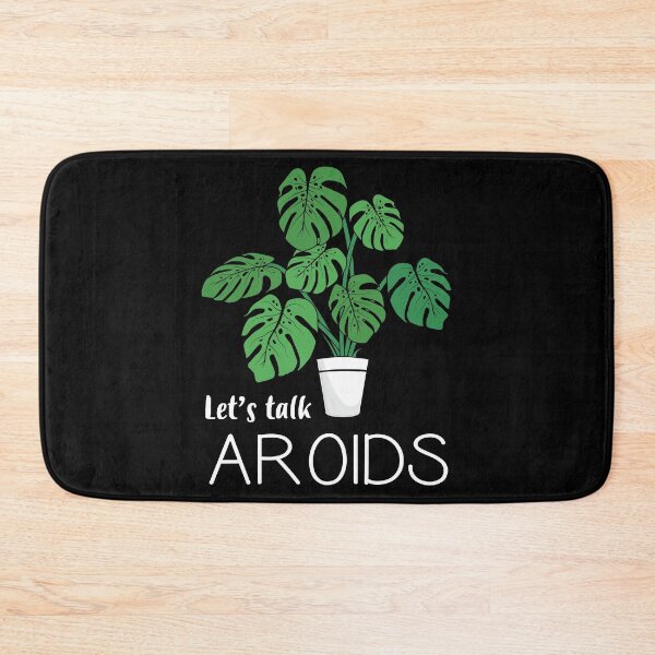 Item preview, Let's Talk Aroids Monstera Deliciosa print designed and sold by jakehughes2015.