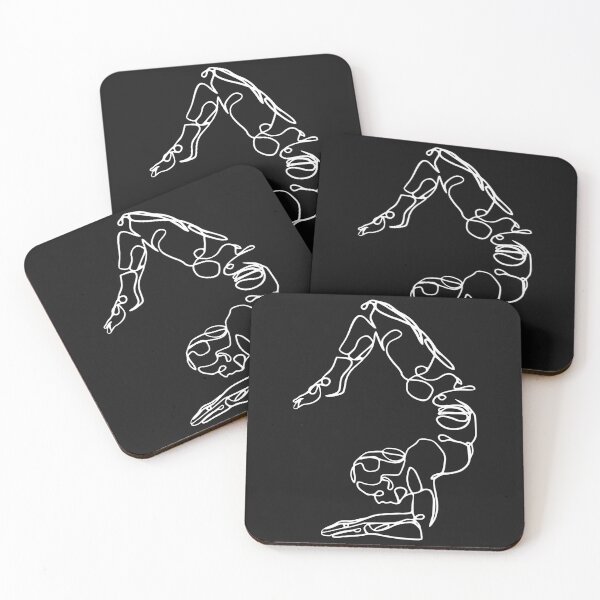 Item preview,  Contour Line Yoga-Handstand 1(WI) designed and sold by FranksArtWorld.