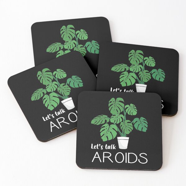 Item preview, Let's Talk Aroids Monstera Deliciosa print designed and sold by jakehughes2015.