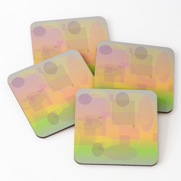 Item preview, Circles and squares Green to orange fun mod 60s look Side A designed and sold by RileyKyler.
