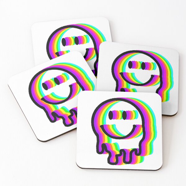 Item preview, Trippy Neon Drippy Smile designed and sold by solarsquidd.