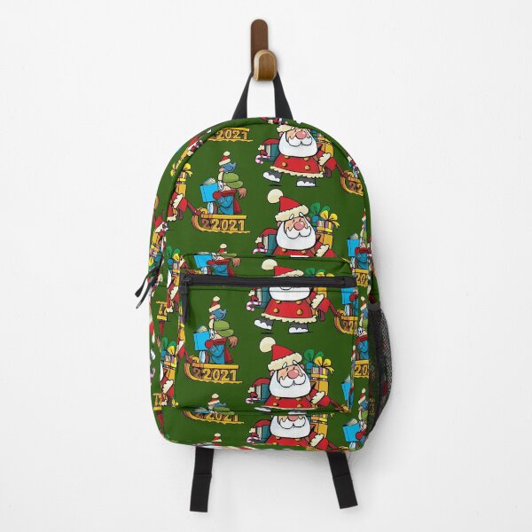 Item preview, Santa Claus pulls a sledge with a girl sitting a book designed and sold by duxpavlic.