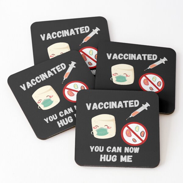 Item preview, Vaccinated You Can Now Hug Me designed and sold by Quadghouls.