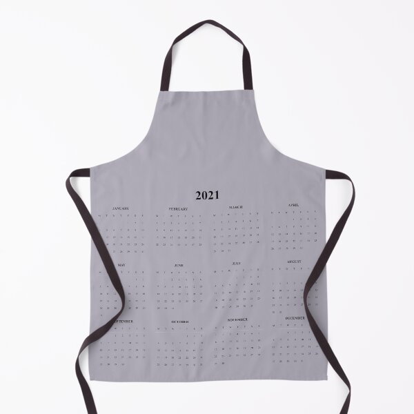 Item preview, Simple Calendar 2021- Balck text- Starting Monday designed and sold by CSouissi.