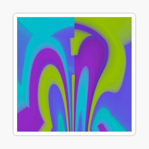 Colorful magic Sticker