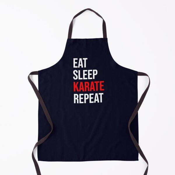 Item preview, Eat Sleep Karate Repeat designed and sold by CatArtStore.