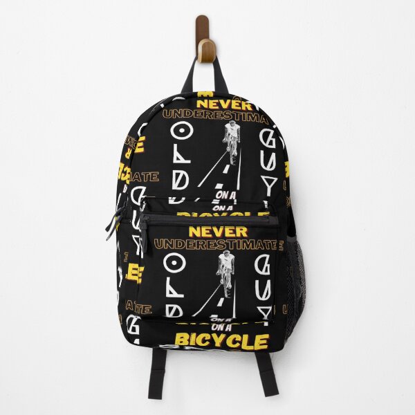 Item preview, Never Underestimate An Old Guy On A Bicycle designed and sold by mewsis.