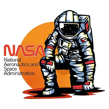 Pegatina for Sale con la obra «Astronauta de la NASA explorando el