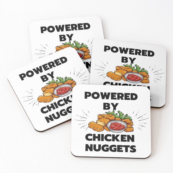 Item preview, Powered By Chicken Nuggets designed and sold by tarkaittisak.