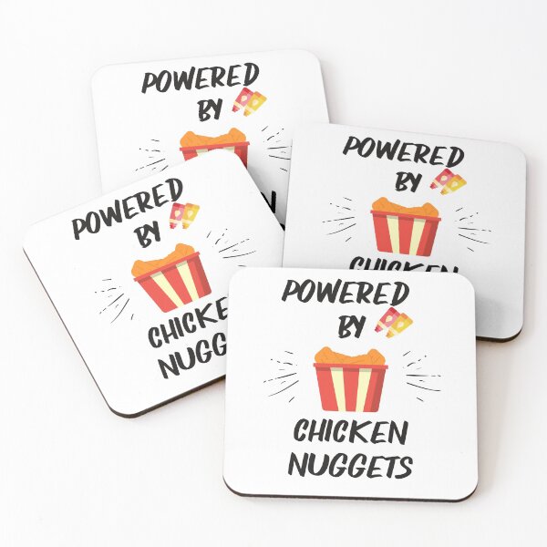 Item preview, Powered By Chicken Nuggets designed and sold by tarkaittisak.