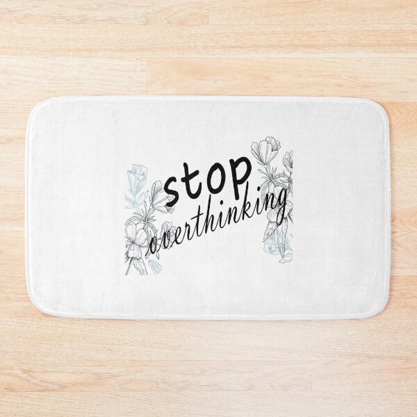 Item preview, Stop Overthinking designed and sold by ikrame-shop.