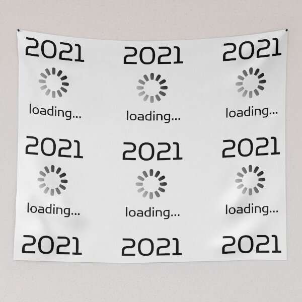 Item preview, 2021 Loading - Funny Happy New Year designed and sold by LordAudes.